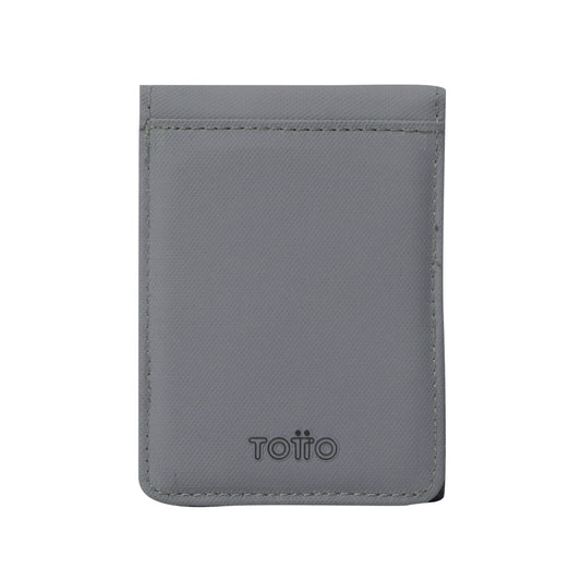 Billetera Dual Grande con RFID Blocker Gris
