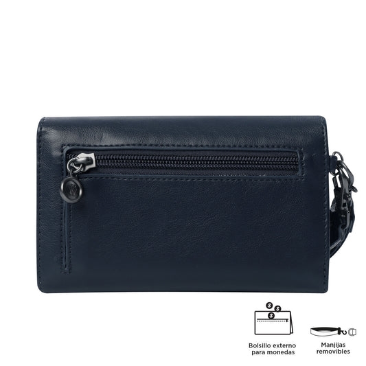 Billetera Style Don Azul Grande