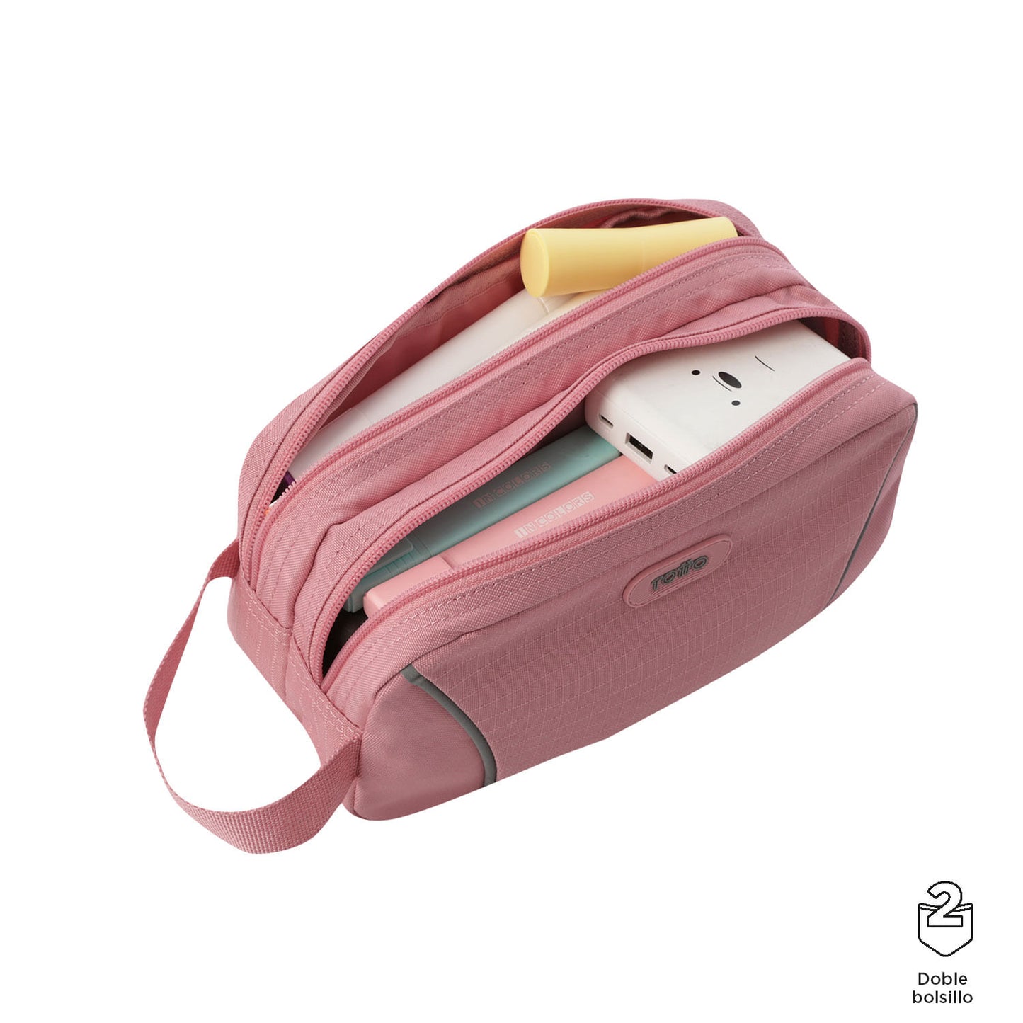 Cosmetiquera Multiuso Zurich 2.0 Rosada