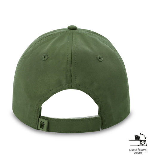 Boné de beisebol Splity com filtro UV verde