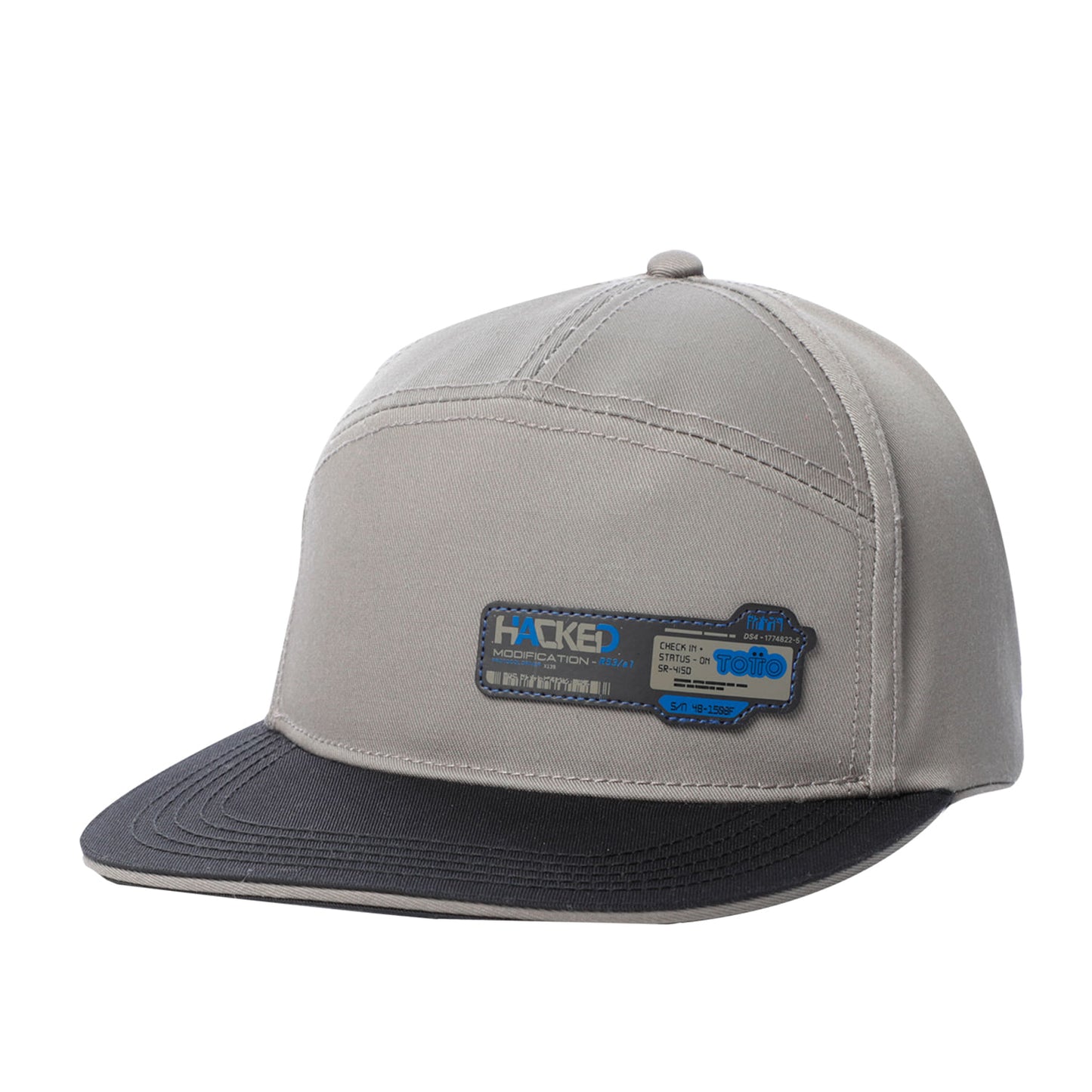 Gorra Plana Cadiz color Beige/Negra
