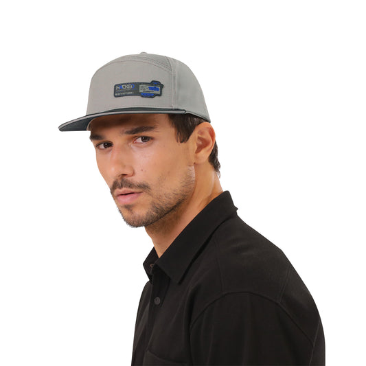 Gorra Plana Cadiz color Beige/Negra