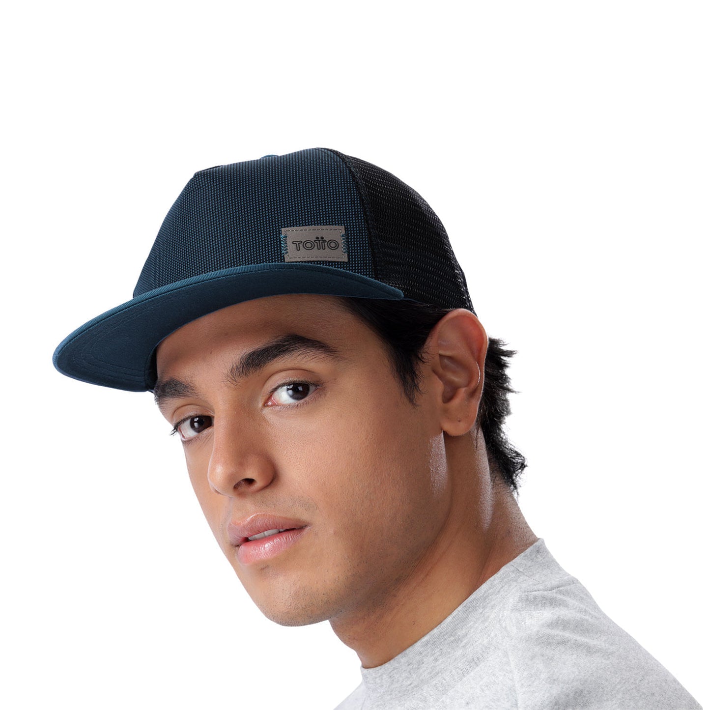 Gorra Plana Canvas color Azul
