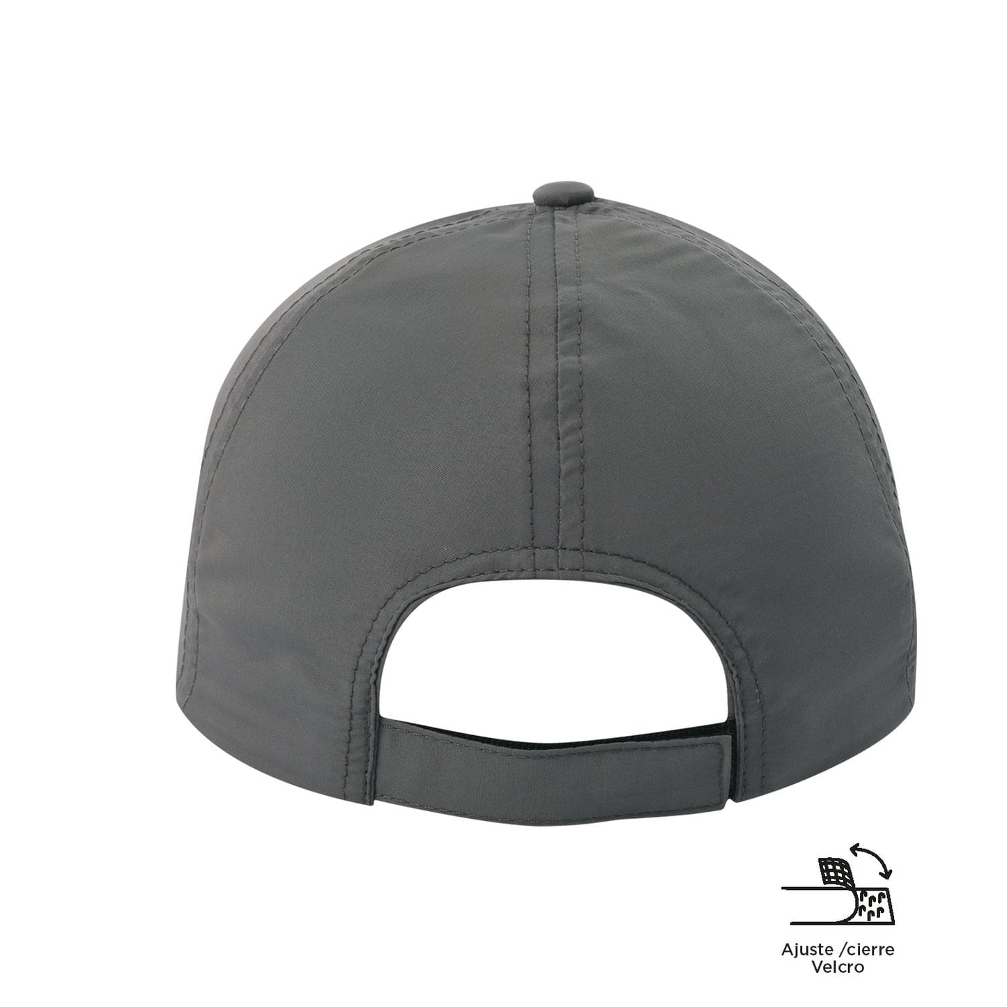 Gorra Beisbolera Naiad color Gris