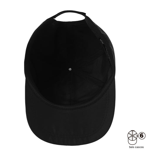 Gorra Beisbolera Naiad color Negra