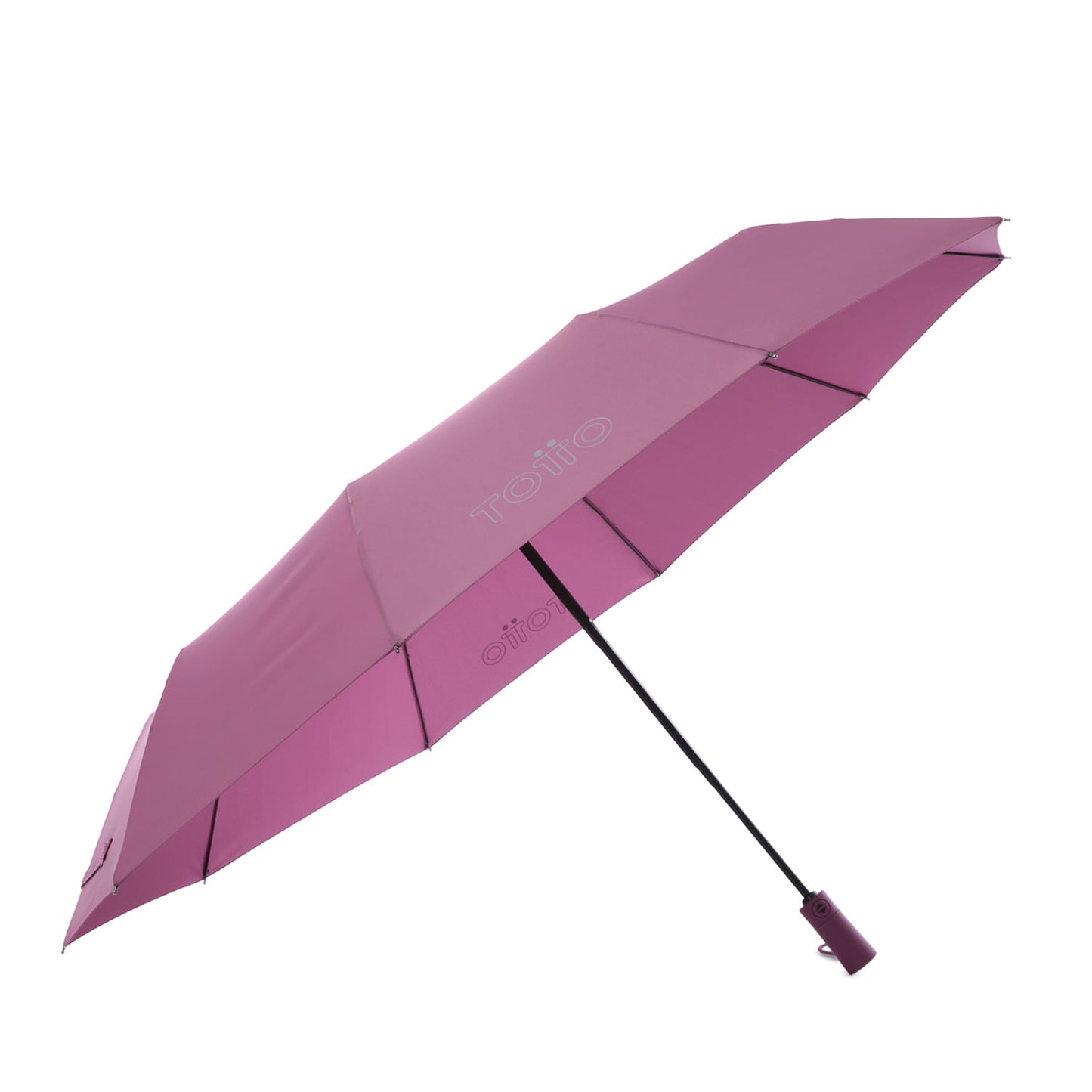 Guarda-chuva grande Brella com filtro UV, rosa.