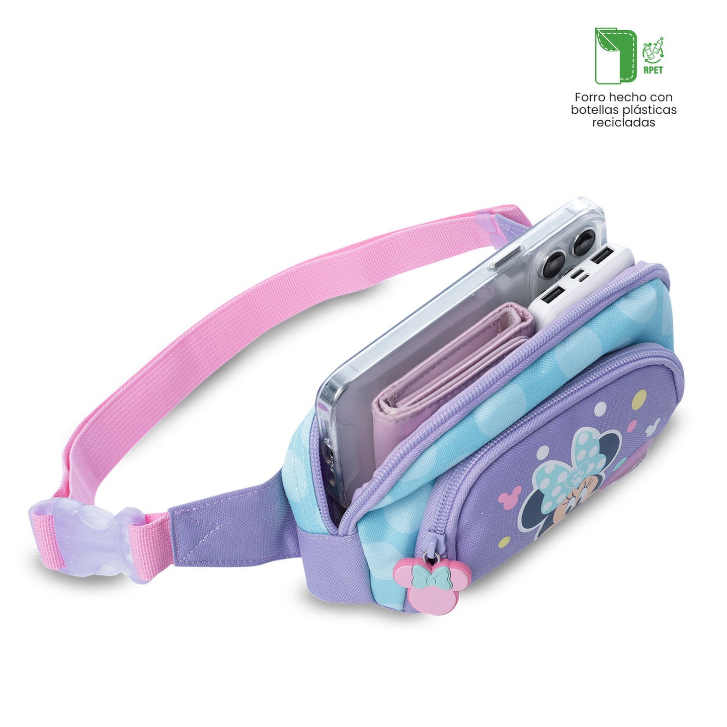 Canguru para Bebê Minnie Mouse para Meninas, Roxo