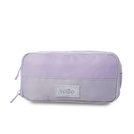 Cartuchera Escolar Mediana para Niña Cluw Gris