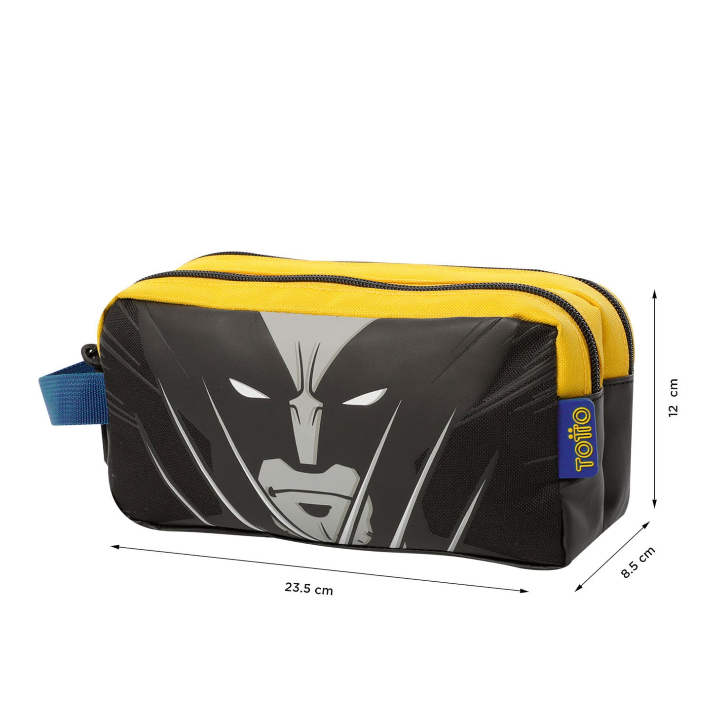 Cartuchera escolar para Hombre X-men Wolverine Amarillo