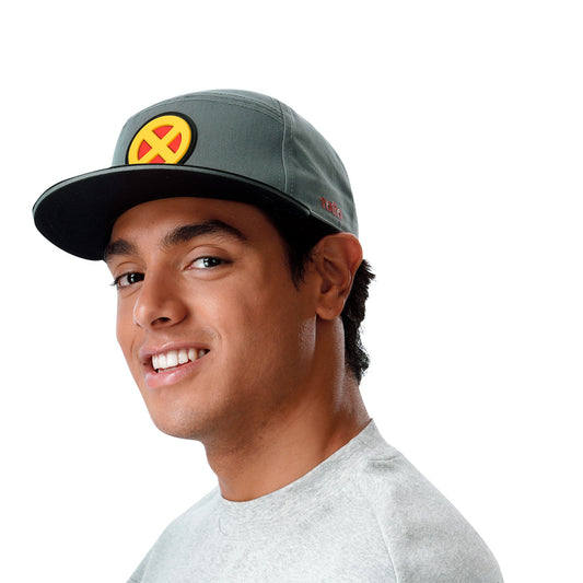 Gorra Plana para Hombre X-men Wolverine Gris