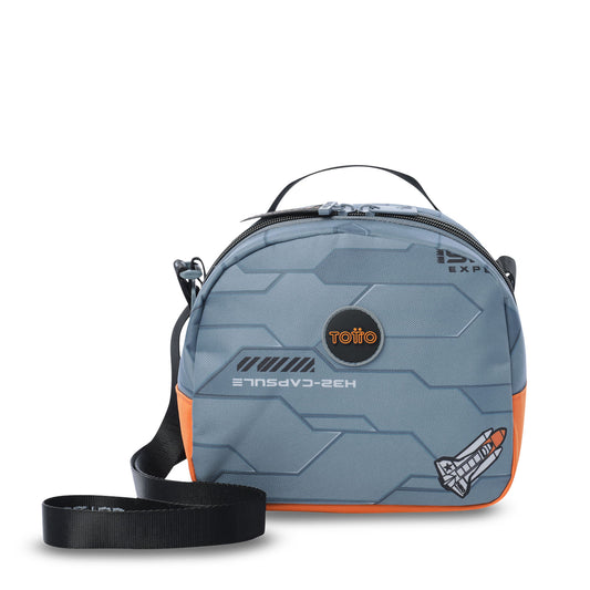 Lonchera Térmica para Niño Gemini Mediano Gris