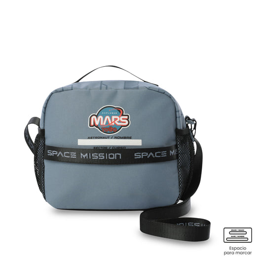 Lonchera Térmica para Niño Gemini Grande Gris