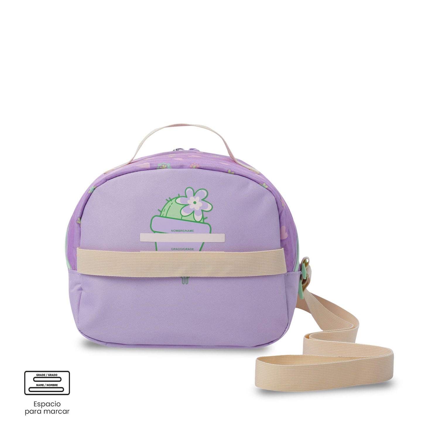 Lonchera Térmica para Niña Kacty Mediano Morada