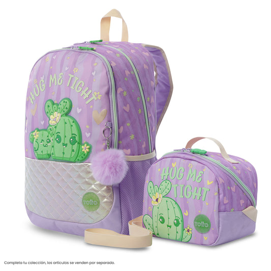 Lonchera Térmica para Niña Kacty Mediano Morada