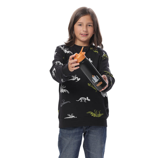 Botilito para Niño Gemini 550 ML Negro