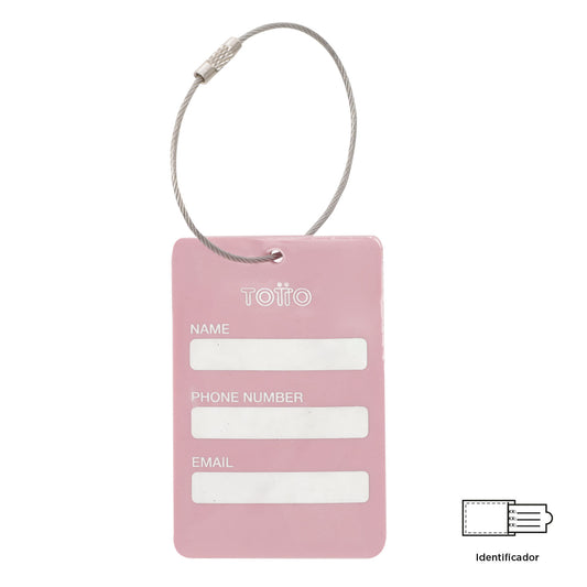 Identificador de maletas de viaje Travel Tag Morado