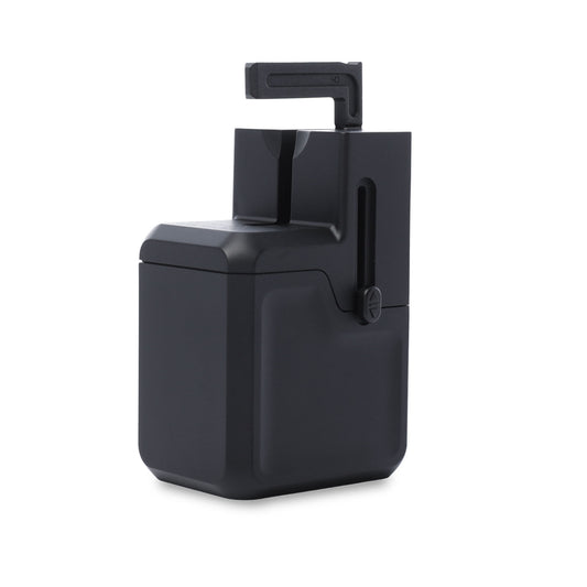 Adaptador de energia universal para viagens, 25 volts, preto.