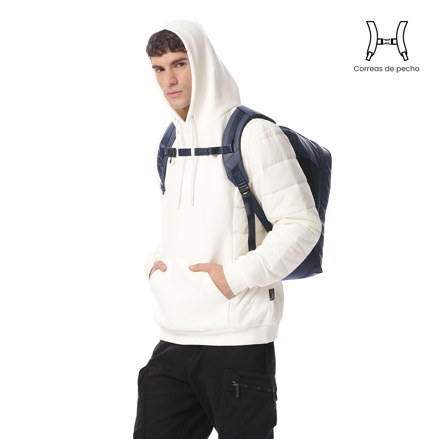 Morral de Viaje Grande Deploy Travel Azul