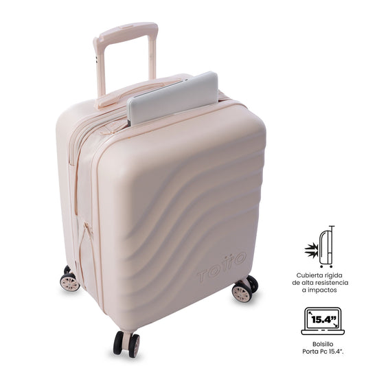 Mala de cabine Bazy+ 2.0 360, 10 kg, rosa