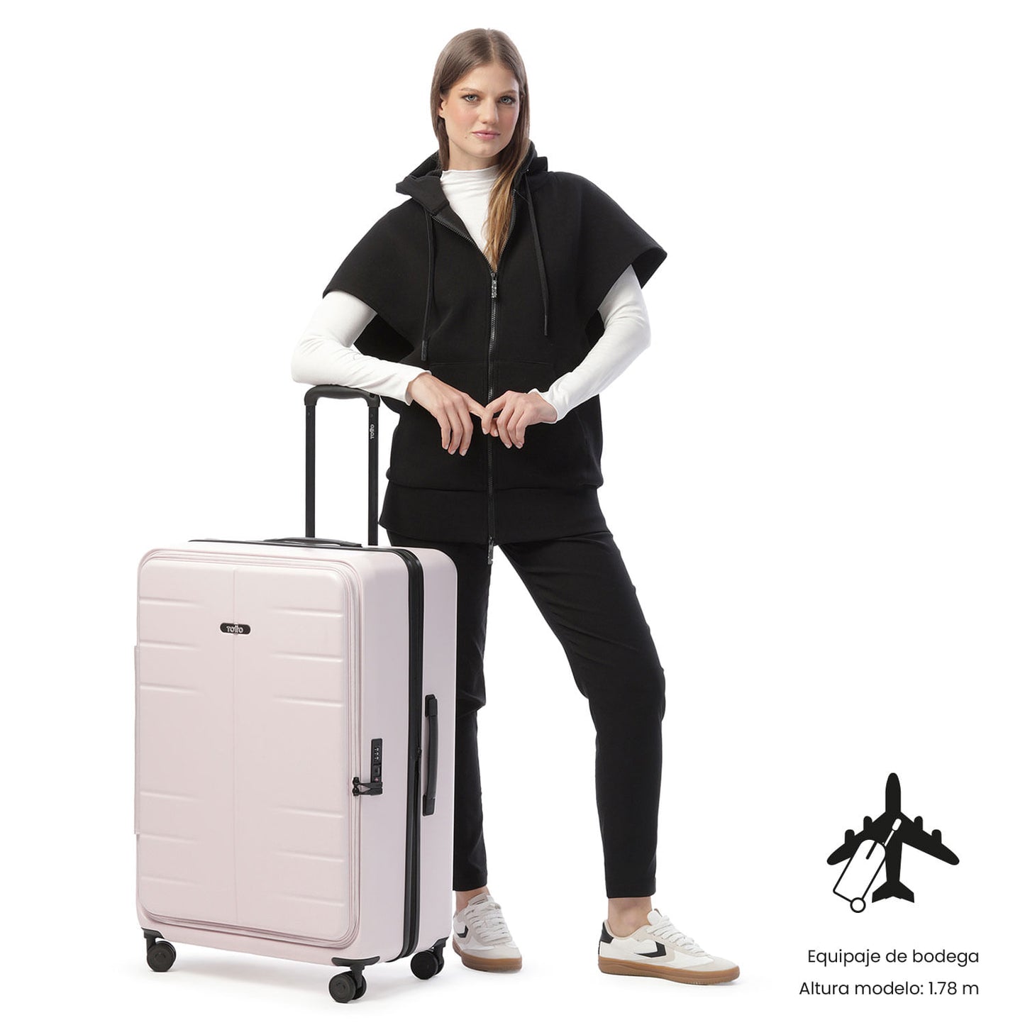 Mala de viagem para adega de vinhos Rhio 360 Pink, 23 kg