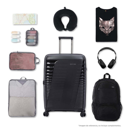 Maleta de Viaje Mediana Traveler Bodega Negra