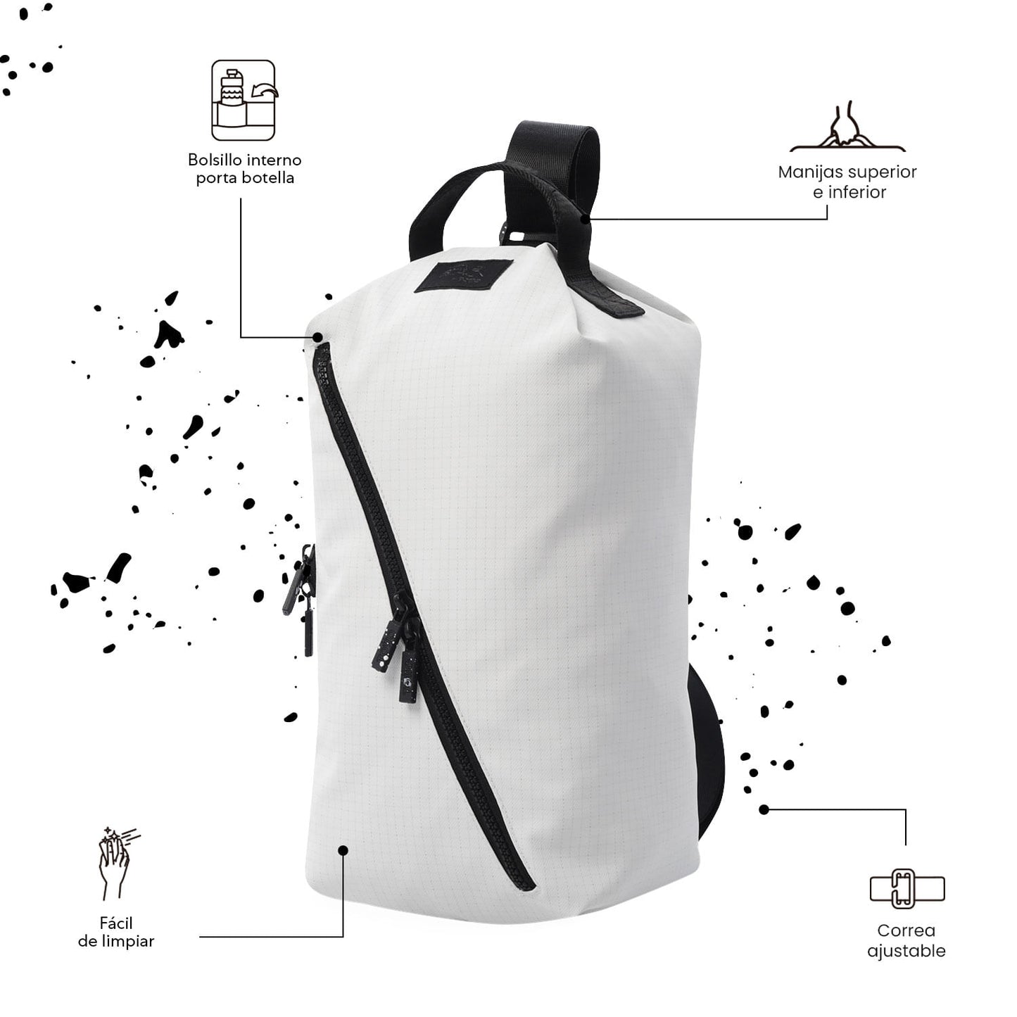 Bolsa Roam Unisex Branca para Mãos Livres