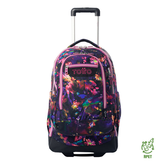 Morral con Ruedas para Niña Porta PC 13" Bocin Morado