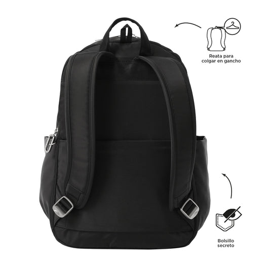 Morral Ejecutivo Porta PC 14" Adelaide 1 2.0 Negro Mujer