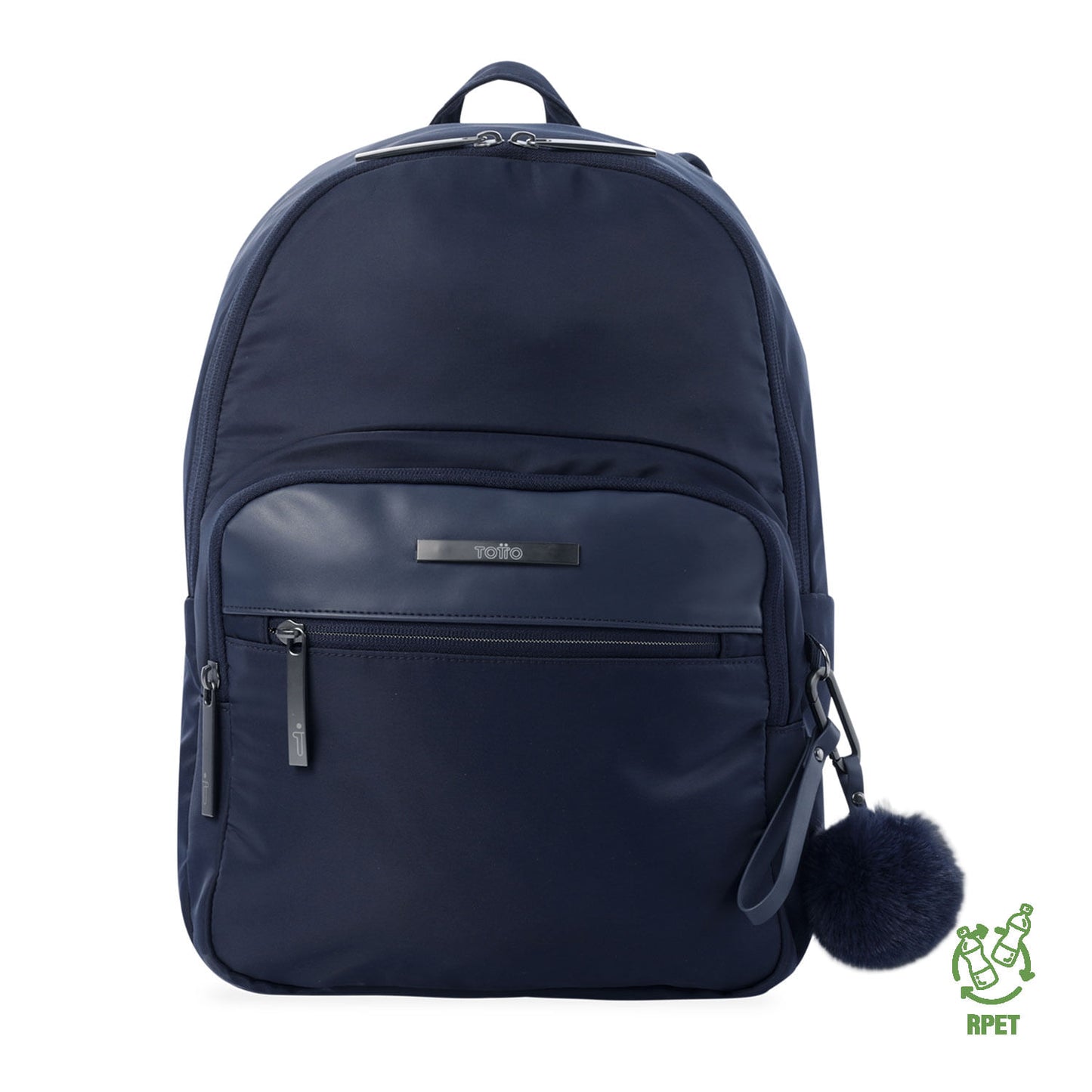 Mochila executiva feminina Adelaide 3 2.0 azul para laptop de 14".