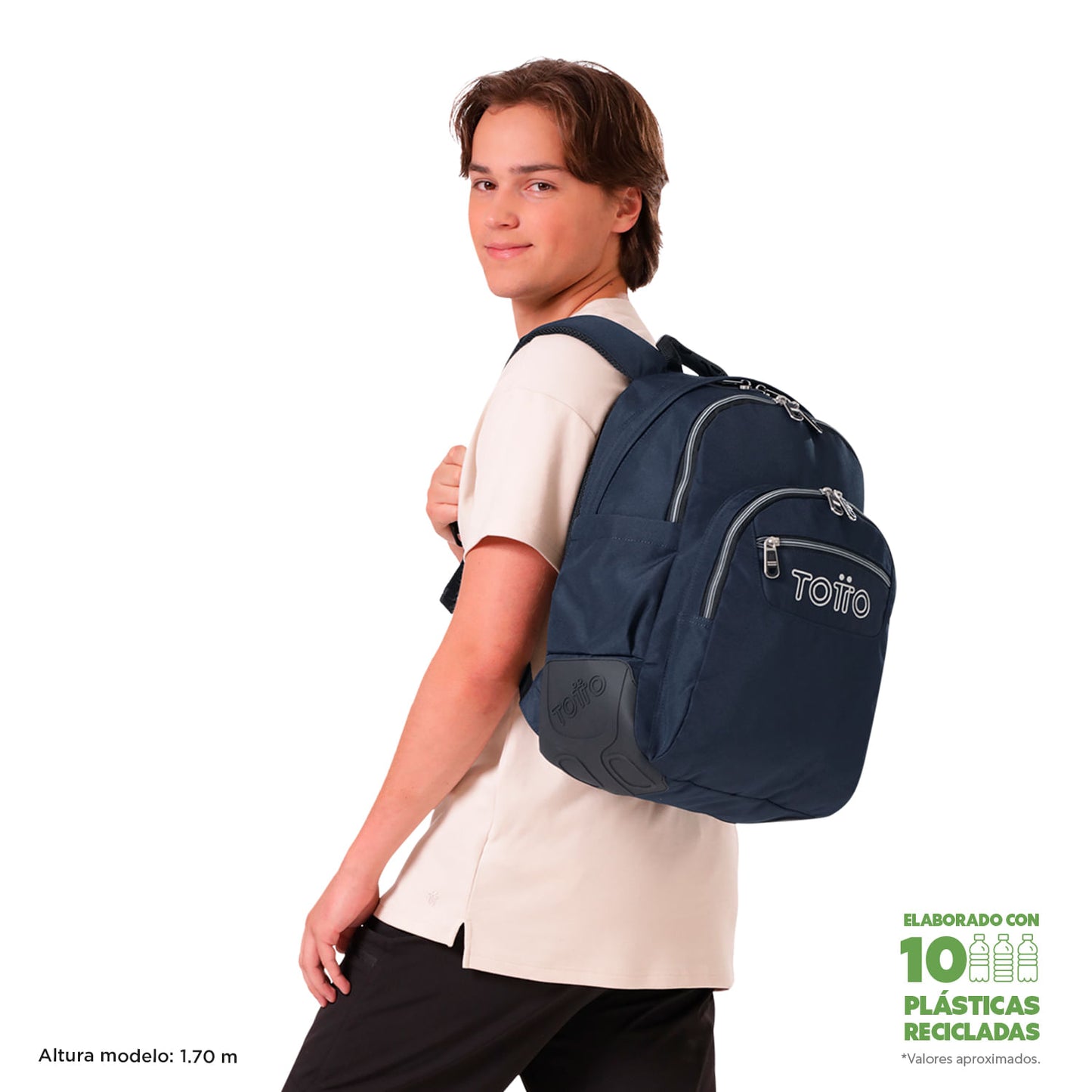 Morral Juvenil Rayol Azul Hombre