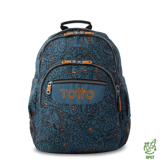 Morral Juvenil Porta PC 14" Rayol Azul