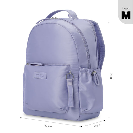Morral Universitario Porta PC 14" Estambul Morado Mujer
