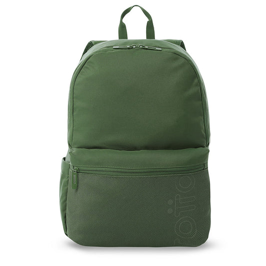 Mochila universitária masculina Dragonar 2.0 verde com estojo para PC de 13".