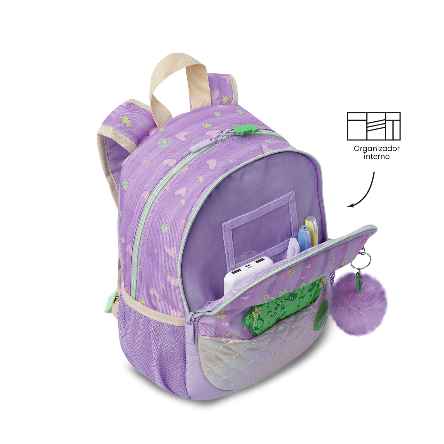 Morral para Niña Kacty Pequeño Morado
