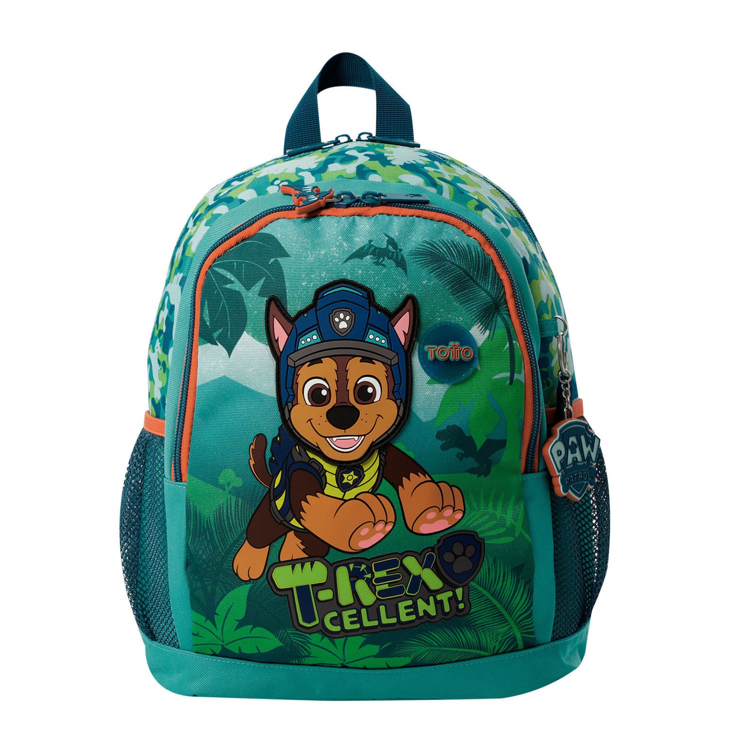 Morral para Niño Paw Patrol Mediano Verde
