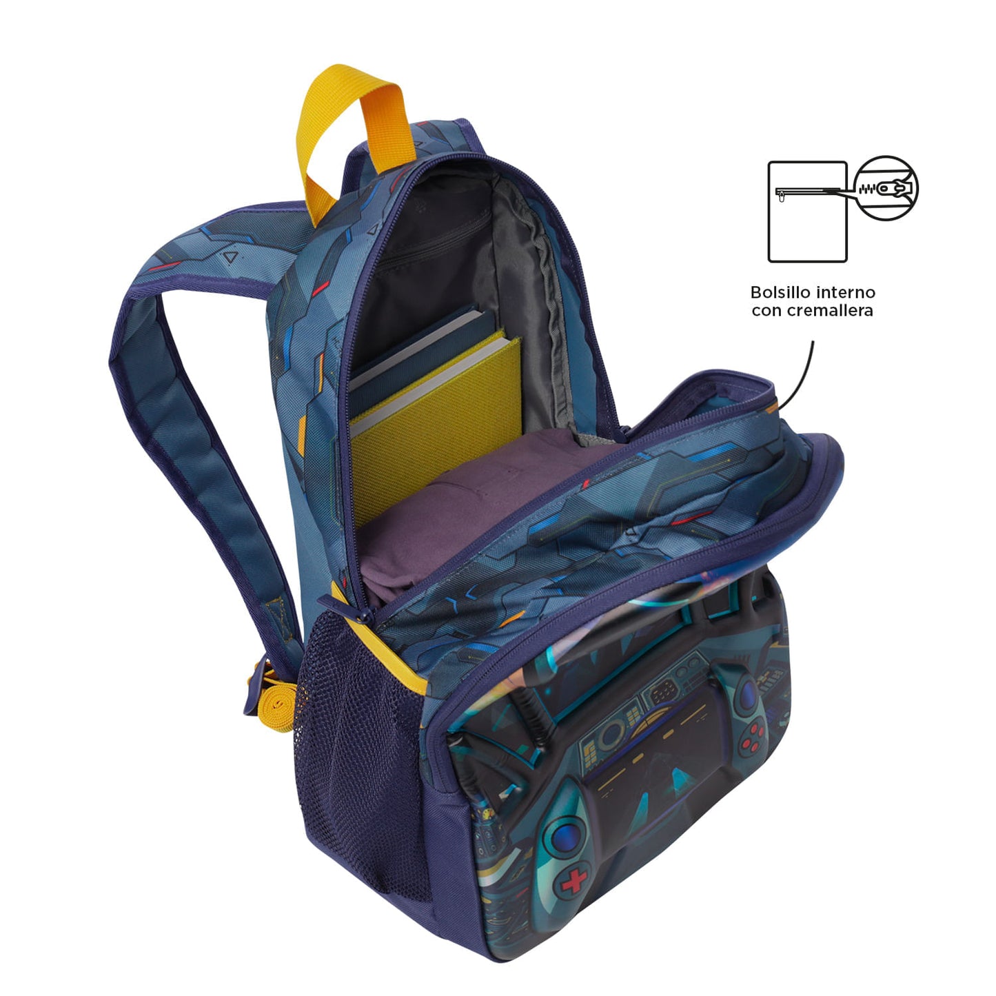 Morral para Niño Sentinel Mediano Gris
