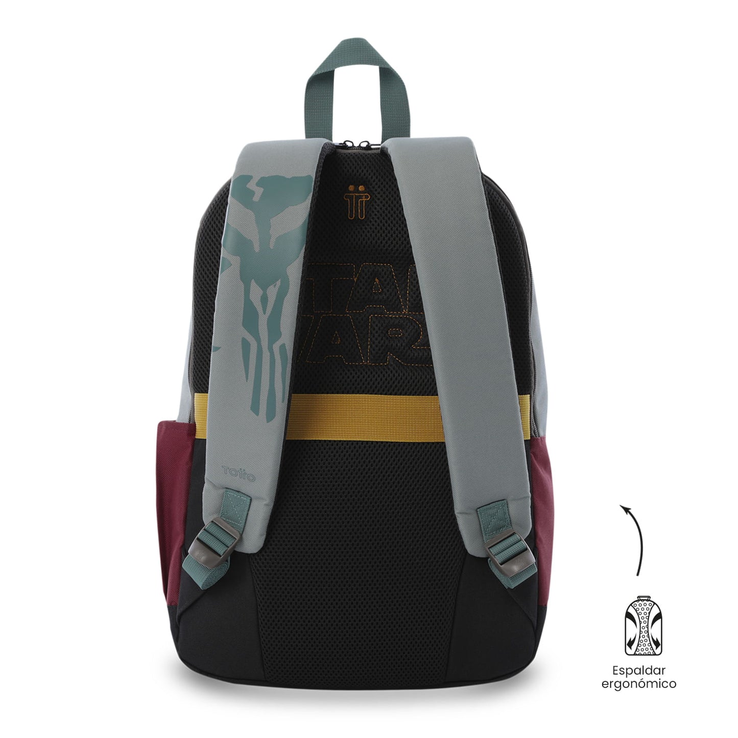 Morral para Hombre Star Wars Boba Fett Grande Verde