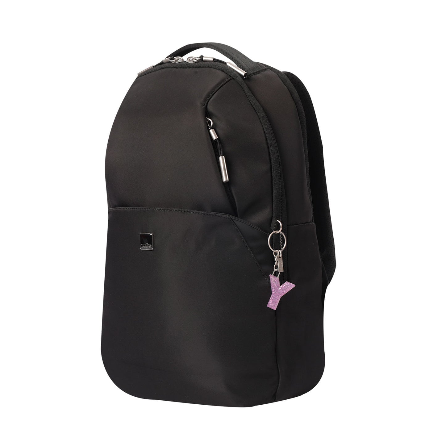 Llavero de Goma Abc color Morado