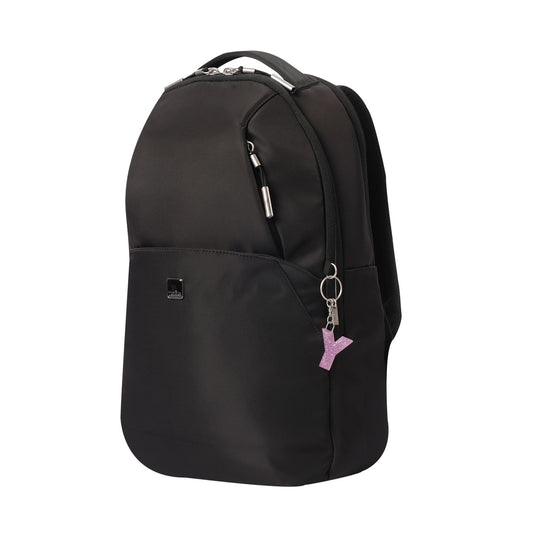 Llavero de Goma Abc color Morado