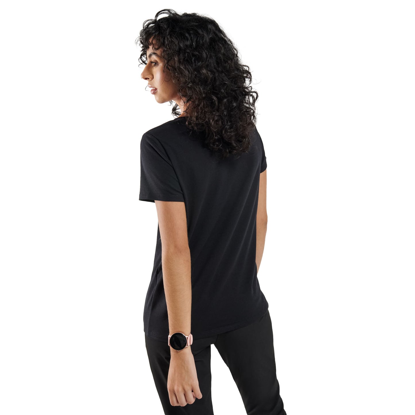 Camiseta preta feminina Thinky