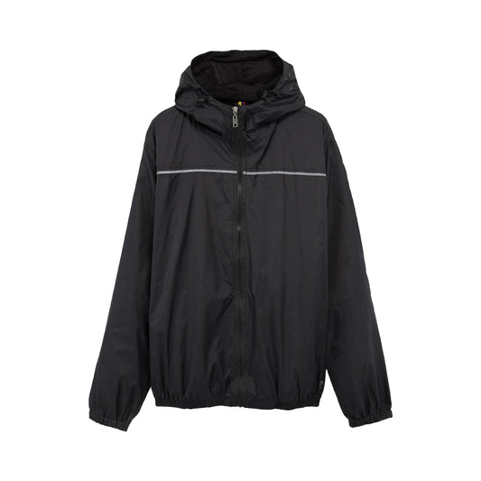 Jaqueta preta masculina Mosculer