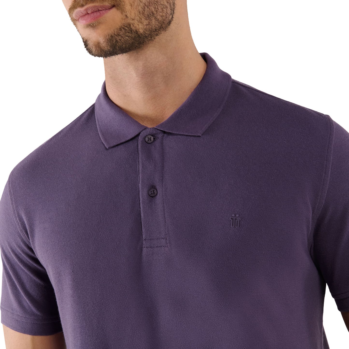 Camisa Polo Spencer para Hombre Morada