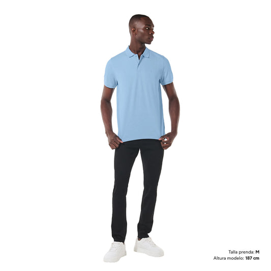 Camisa Polo Spencer para Hombre Azul