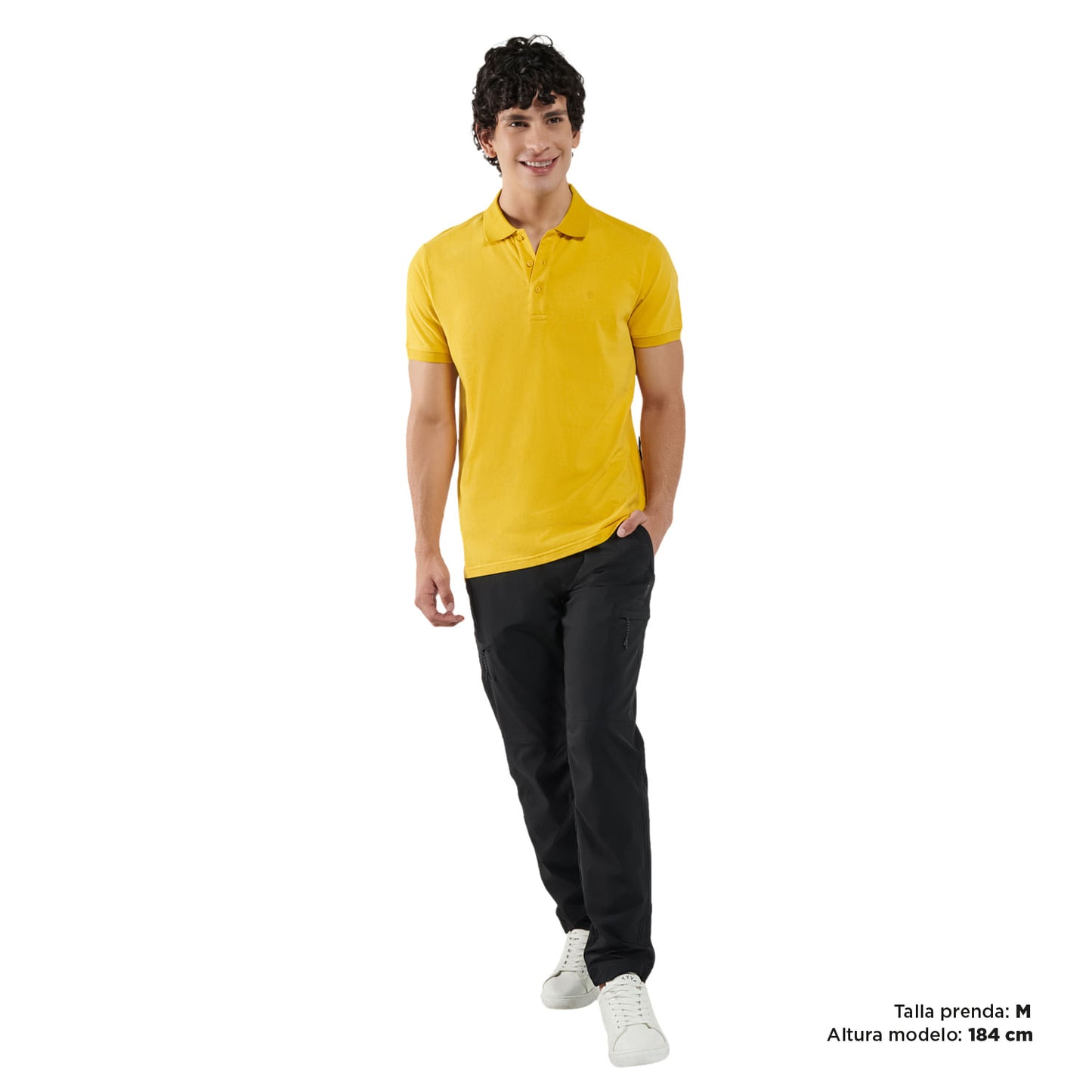 Camisa Polo para Hombre Youngpolo Gris