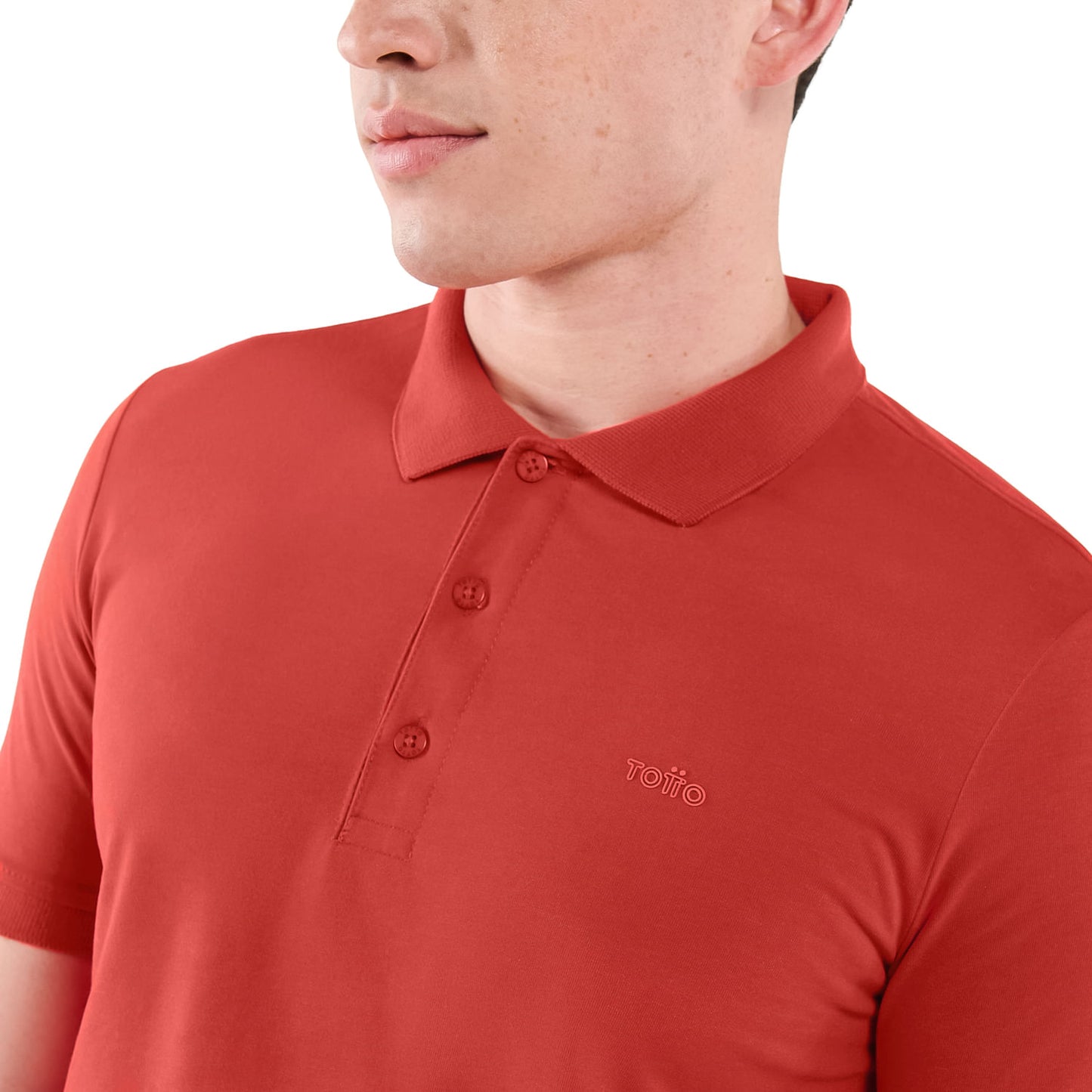 Camisa Polo Mormol para Hombre Roja