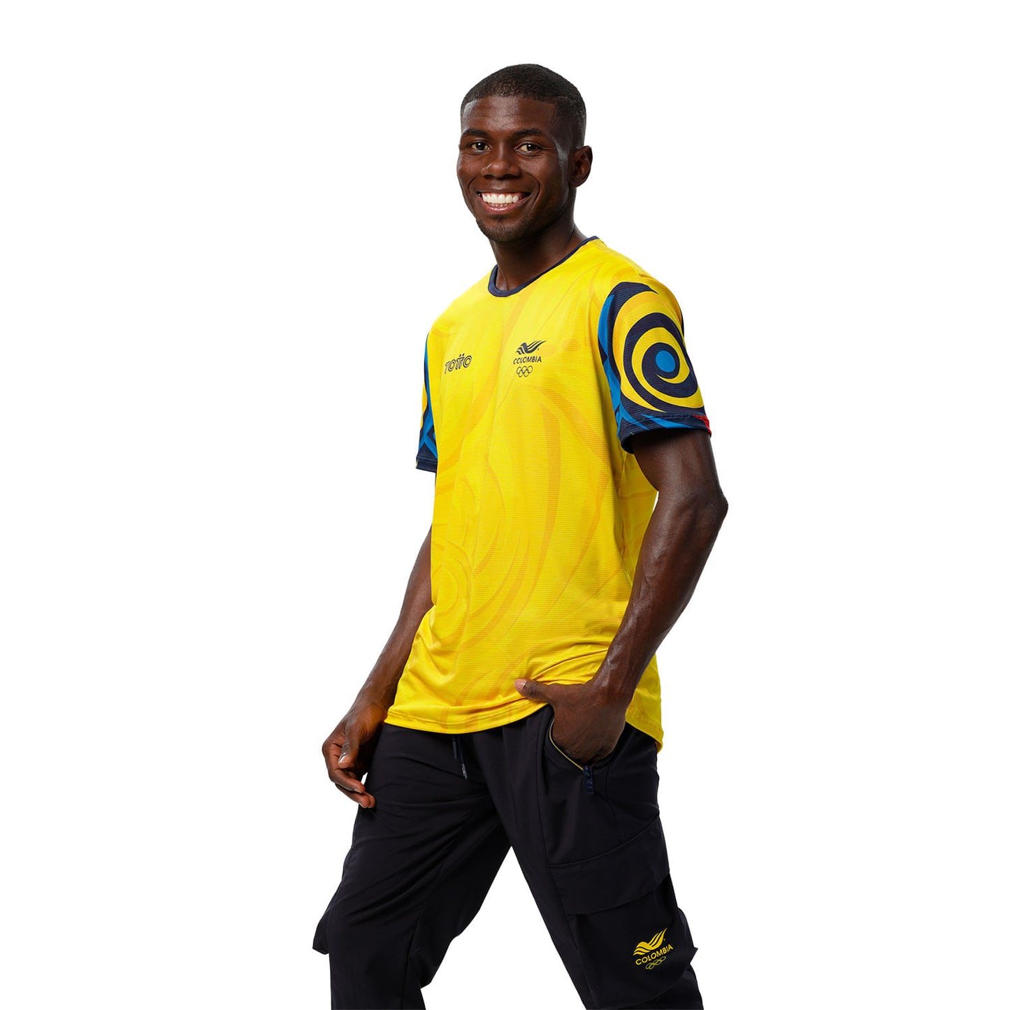 Camiseta Esportiva Masculina dos Jogos Olímpicos de 2024