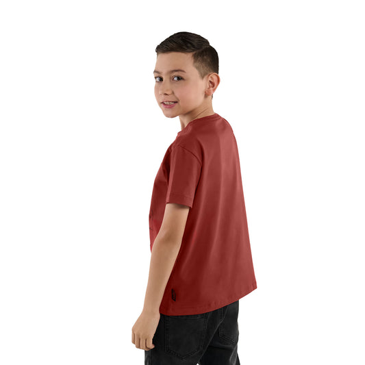 Camiseta para Niño Spiderman Amazing Roja