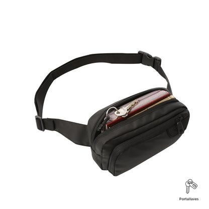 Riñonera Unisex Chill Sam Negra