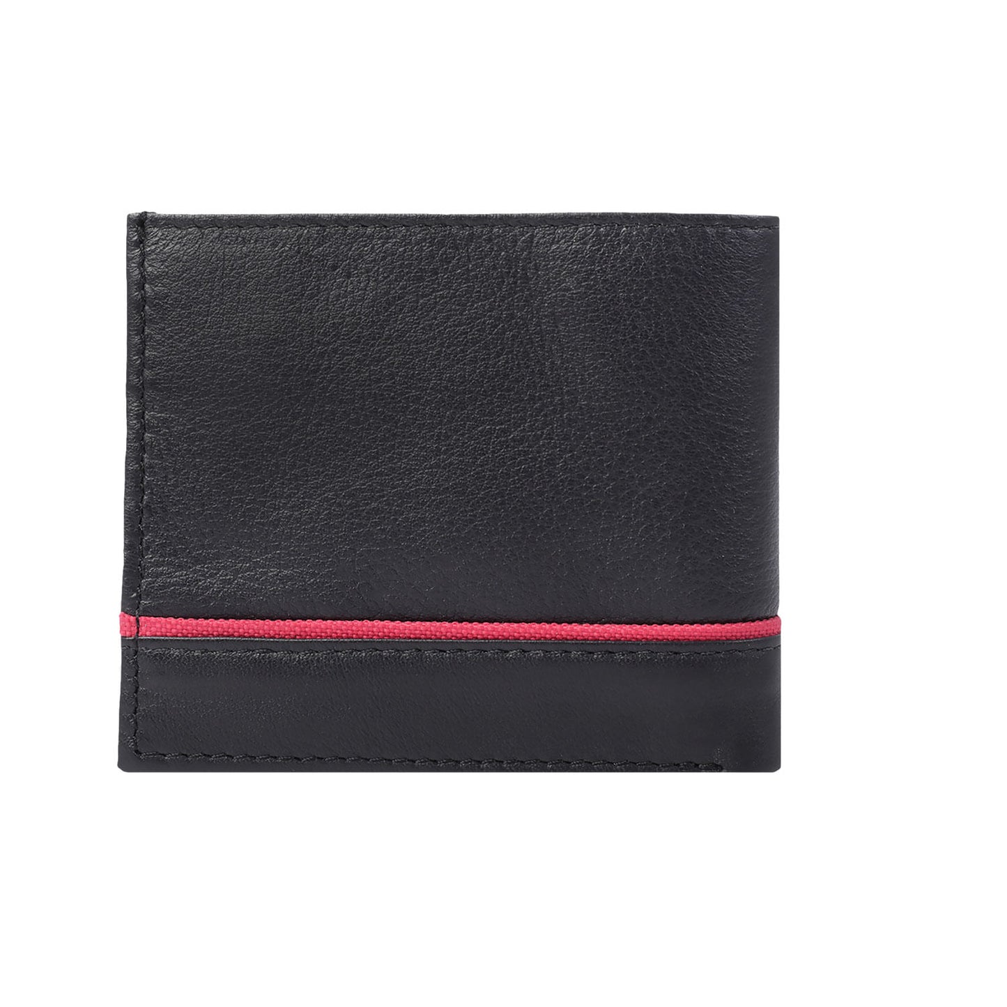 Billetera De Cuero para Hombre Leder Con RFID Blocker Negra