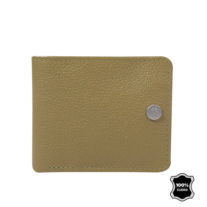 Billetera de Cuero Tooine Amarilla pequeña